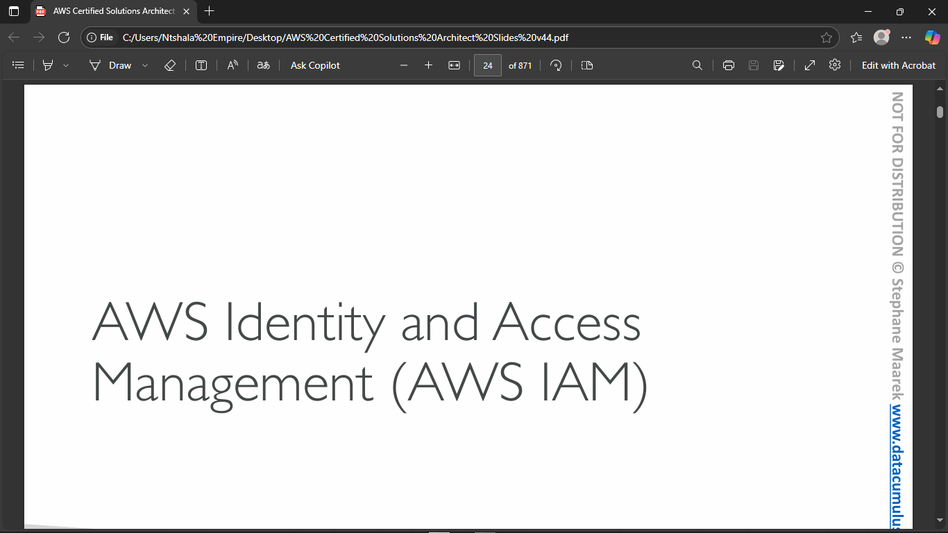 AWS IAM